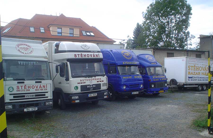 nákladní a dodávková autodoprava Brno